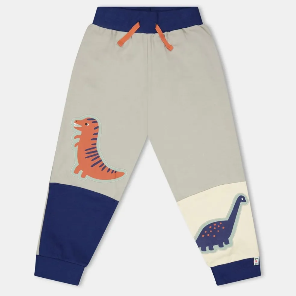 Lilly and Sid Clr Blk Dino Jogger in Multi