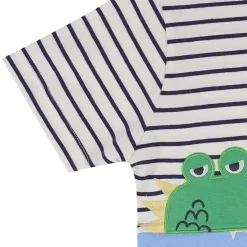 Lilly and Sid Cut + Sew Croc T in Multi