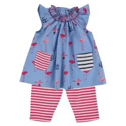 Lilly and Sid Dress Lgng Set in Multi