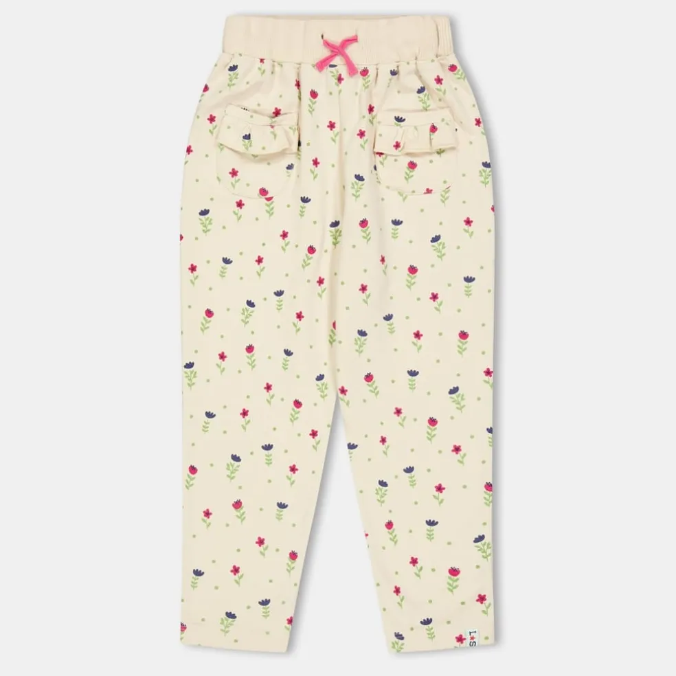 Lilly and Sid Floral Jogger in Pink