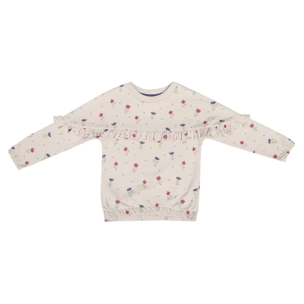 Lilly and Sid Floral Swtsht in Multi