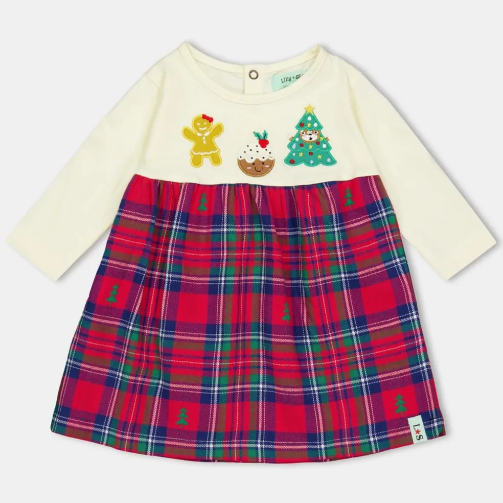 Lilly and Sid Fstv Mix Dress in Multi