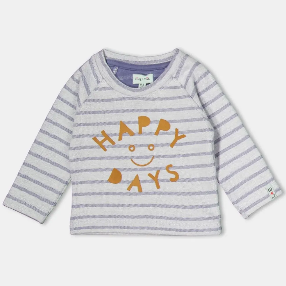 Lilly and Sid Hpy Dys Tex Top in Multi