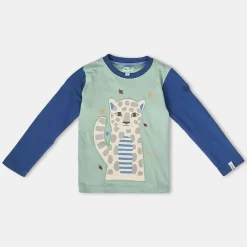 Lilly and Sid Leopard App Top in Multi