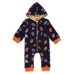 Lilly and Sid Numbers Onesie in Multi