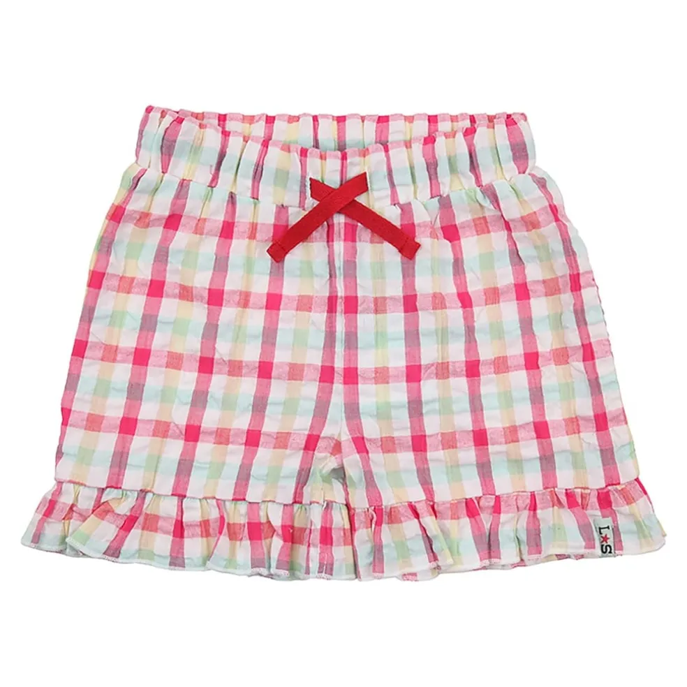 Lilly and Sid Picnic Check Sht in Multi