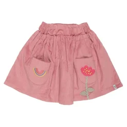 Lilly and Sid Rnbow Cord Skirt in Multi