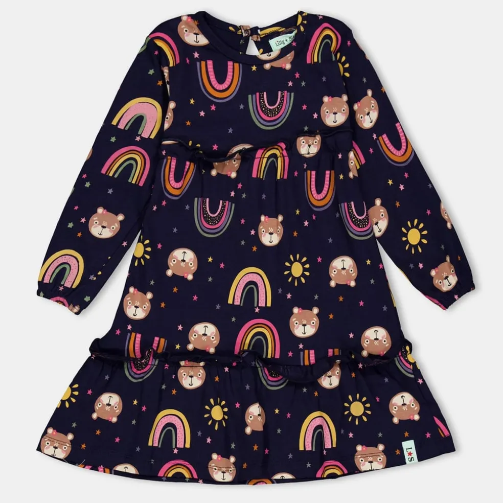 Lilly and Sid Rnbow Tiered Drs in Multi