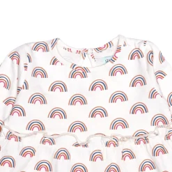 Lilly and Sid Rnbows Jersey Dress in Multi