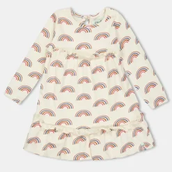 Lilly and Sid Rnbows Jersey Dress in Multi