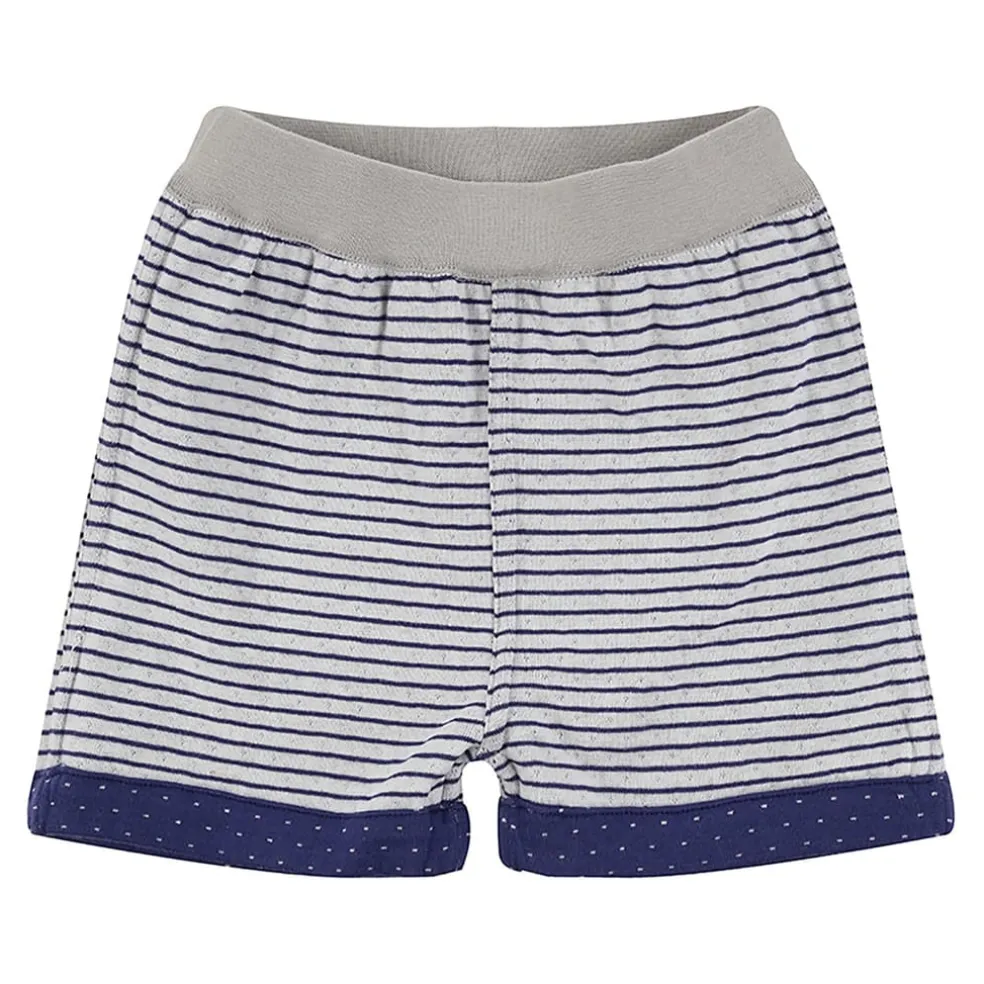 Lilly and Sid Rvrsbl Jersey Set in Blue