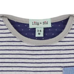 Lilly and Sid Rvrsbl Jersey Set in Blue