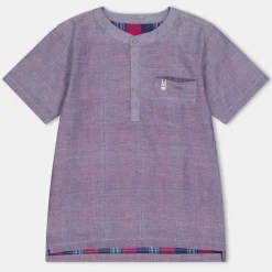 Lilly and Sid Rvrsbl Shirt in Blue