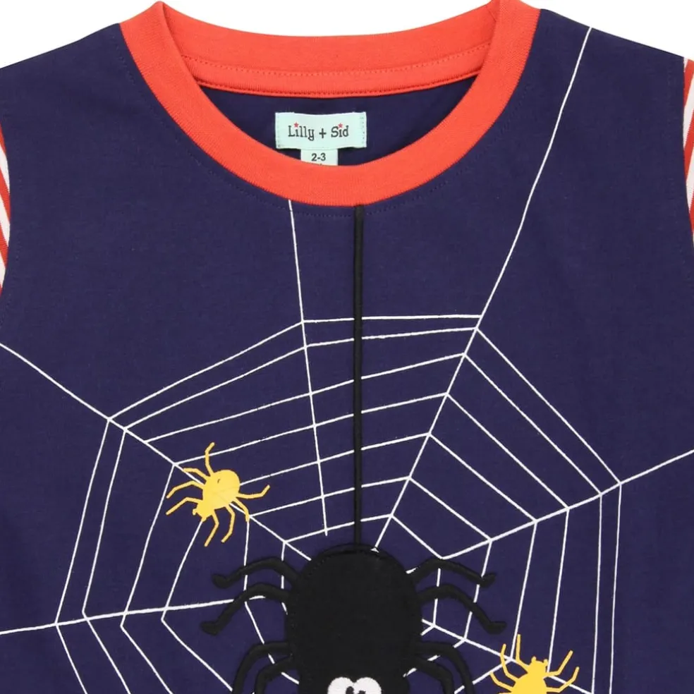 Lilly and Sid Spider App Top in Blue
