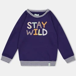 Lilly and Sid Stay Wild Swtsht in Blue