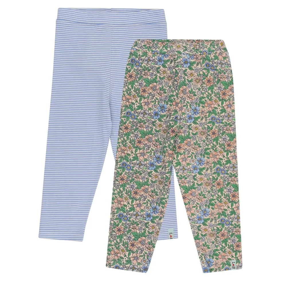 Lilly and Sid Str Flr Lgng 2pk in Multi