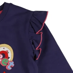 Lilly and Sid Sweet Sweatshirt in Blue