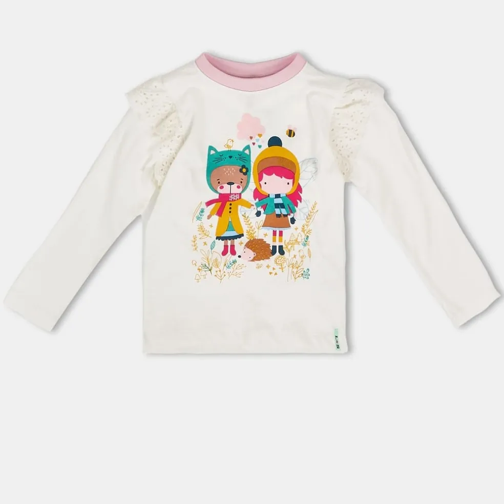 Lilly and Sid Wdlnd Frnds Top in Brown