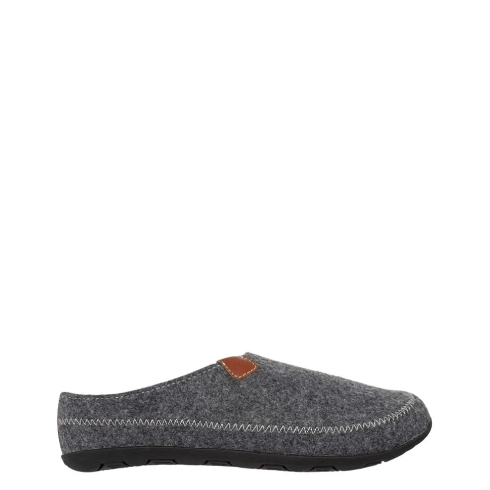 Linea Mens Slippers in Grey