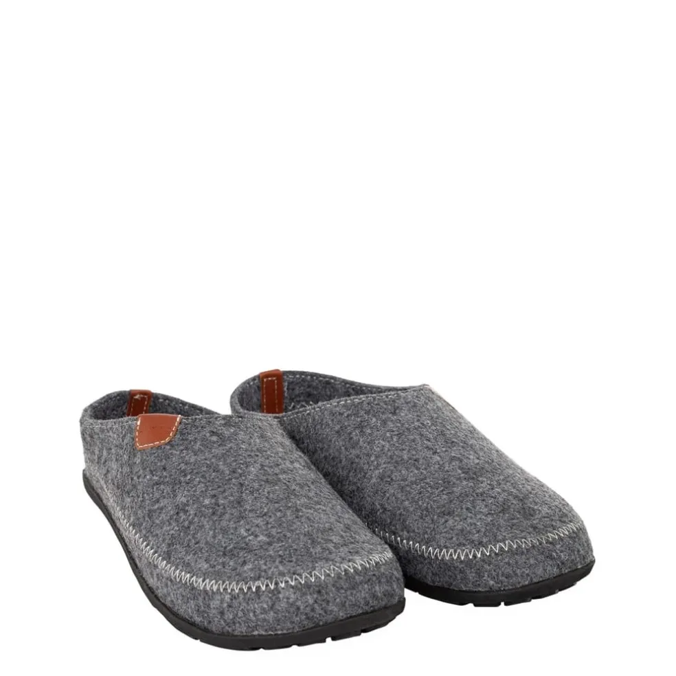 Linea Mens Slippers in Grey