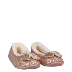 Linea Sequin Ballerina Slipper in Metallics