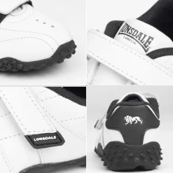 lonsdale Fulham Infants Trainers in White