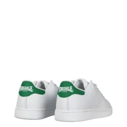 lonsdale Mens Leyton Leather Trainers in White
