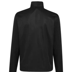 lonsdale Mens 2s Quarter Zip Track Top in Black