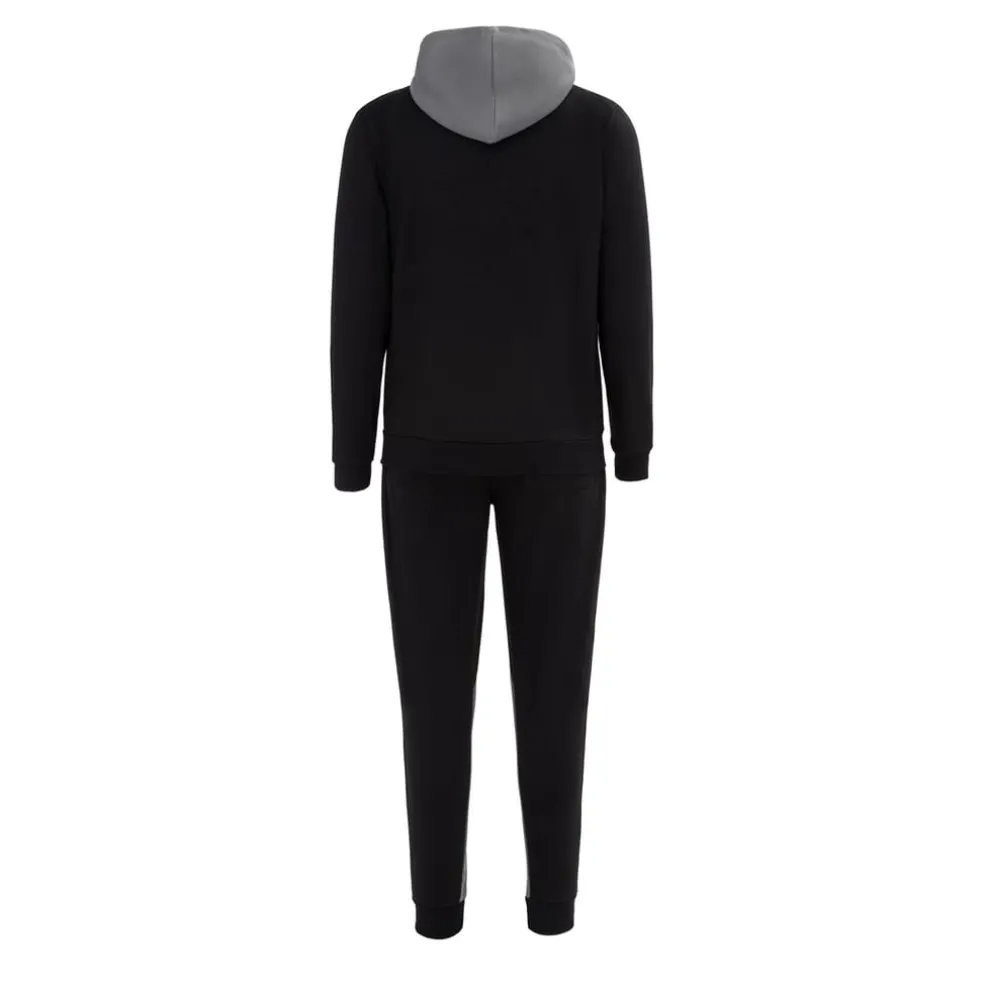 lonsdale Mens Tracksuit in Black