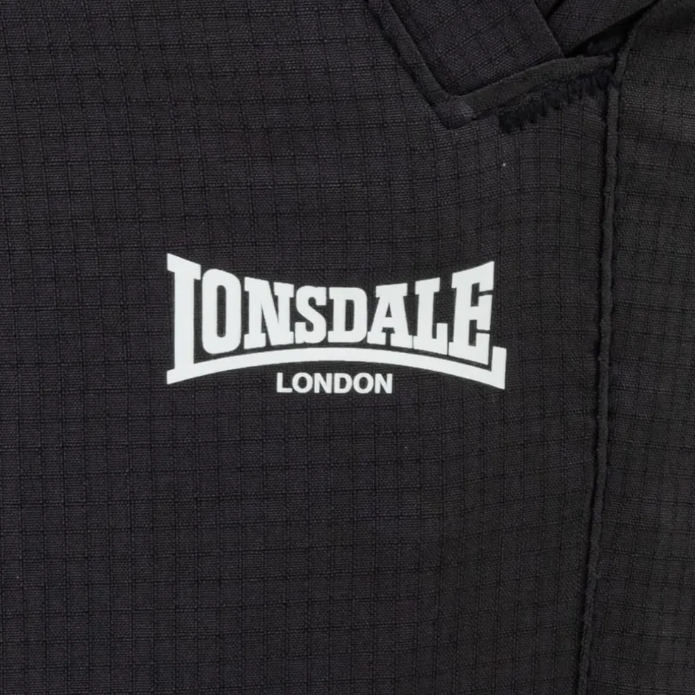 lonsdale Mens Woven Pocket Trousers in Grey