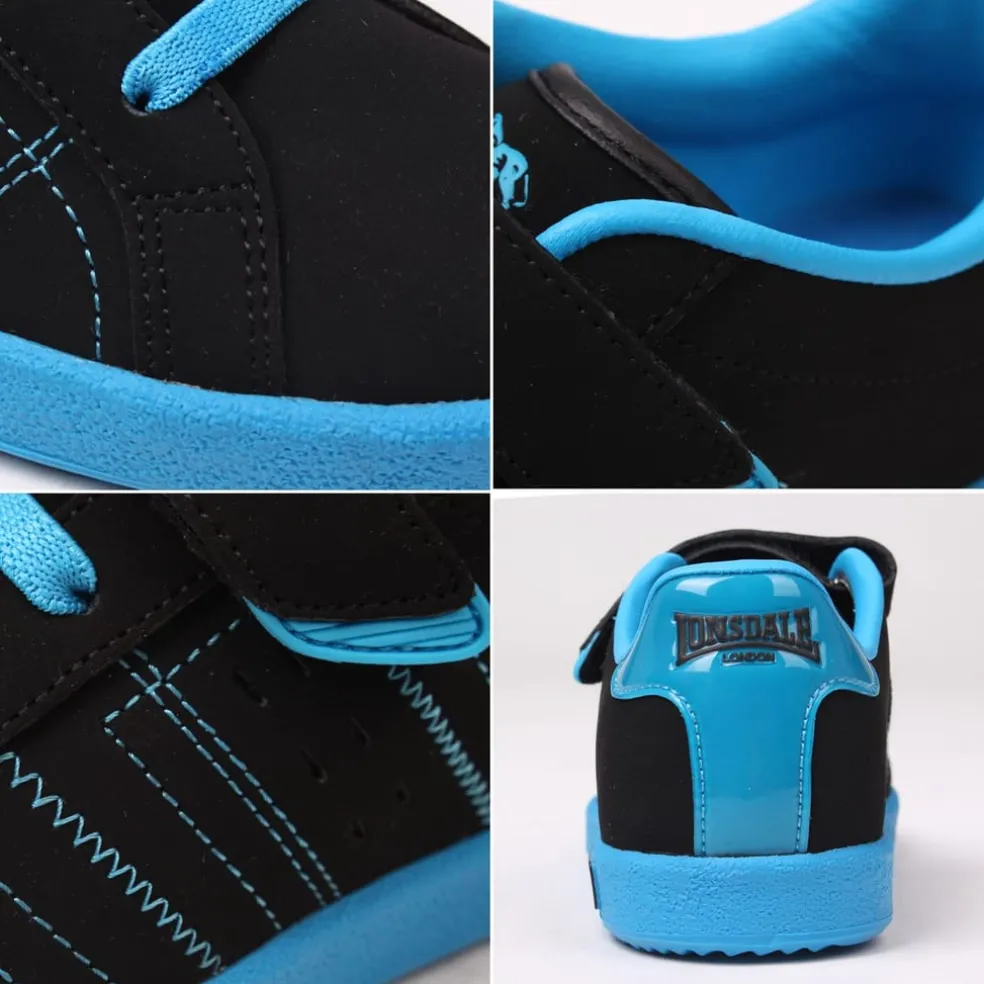 lonsdale Oval Childrens Trainers in Blue