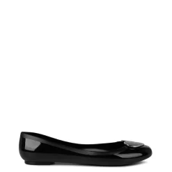 Love Moschino Jelly Ballet Pumps in Black