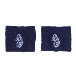 Luke 1977 2 Pack of Tennis Wrist Bands in Navy