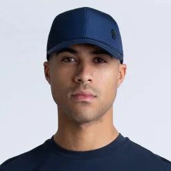 Luke 1977 Check Up Printed Cap in Navy