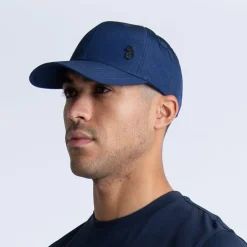 Luke 1977 Check Up Printed Cap in Navy