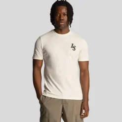 Lyle And Scott Club Emblem T-Shirt in White