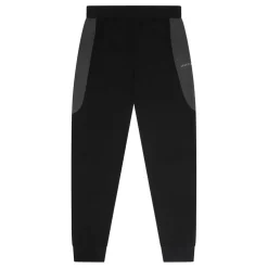 Lyle And Scott Colour Block Tracksuit Bottoms in Black