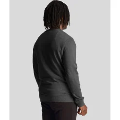 Lyle And Scott Co-Ordinate Print Crewneck Sweatshirt in Charcoal