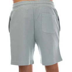 Lyle And Scott Crest Sweat Shorts in Blue