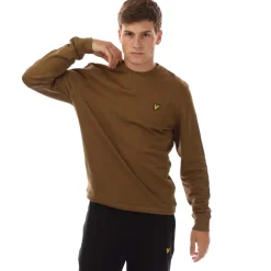 Lyle And Scott Crewneck Sweatshirt in Brown