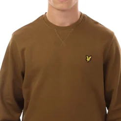 Lyle And Scott Crewneck Sweatshirt in Brown