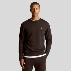 Lyle And Scott Crewneck Sweatshirt in Brown