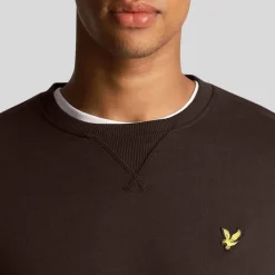 Lyle And Scott Crewneck Sweatshirt in Brown