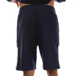 Lyle And Scott Fly Fleece Colour Block Shorts in Navy