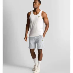 Lyle And Scott Fly Fleece Shorts in Grey