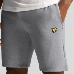 Lyle And Scott Fly Fleece Shorts in Grey