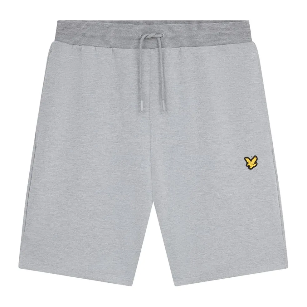 Lyle And Scott Fly Fleece Shorts in Grey
