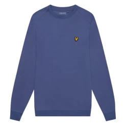Lyle And Scott Fly Fleece Crewneck Sweatshirt in Blue