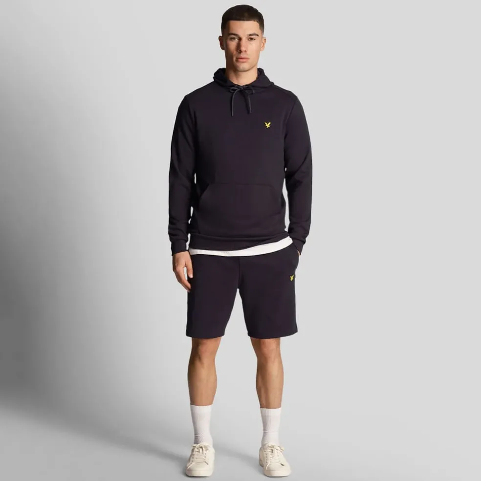 Lyle And Scott Fly Fleece Shorts in Navy