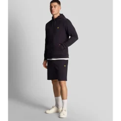Lyle And Scott Fly Fleece Shorts in Navy